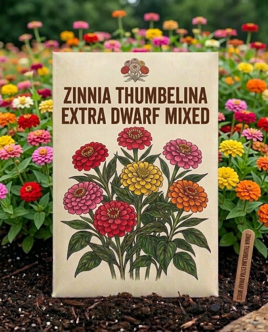 Zinnia Thumbelina