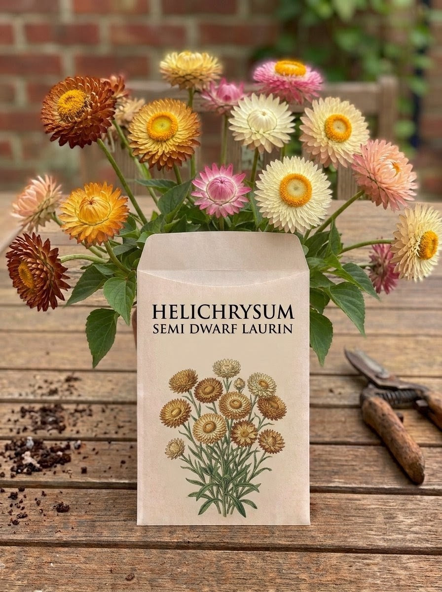 Helichrysum Semi Dwarf Laurin Seeds