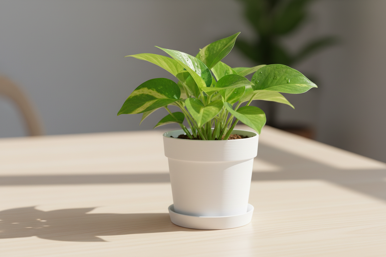 make the pot small and plastic texture