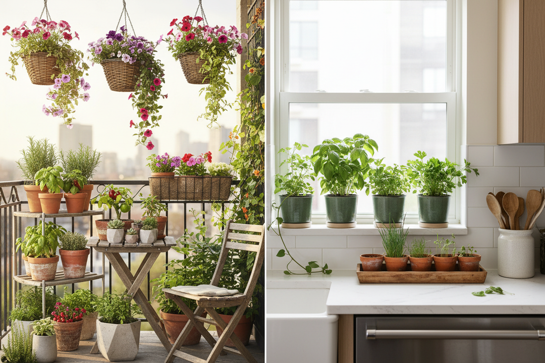 From Balcony to Kitchen: Small Space Gardening Ideas for Every Home