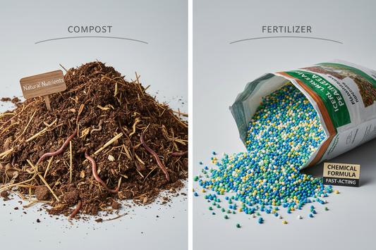 Compost vs. Fertilizer