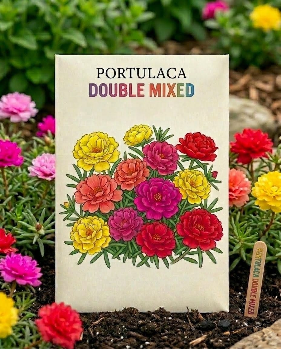 Portulaca Doube Mix Seeds