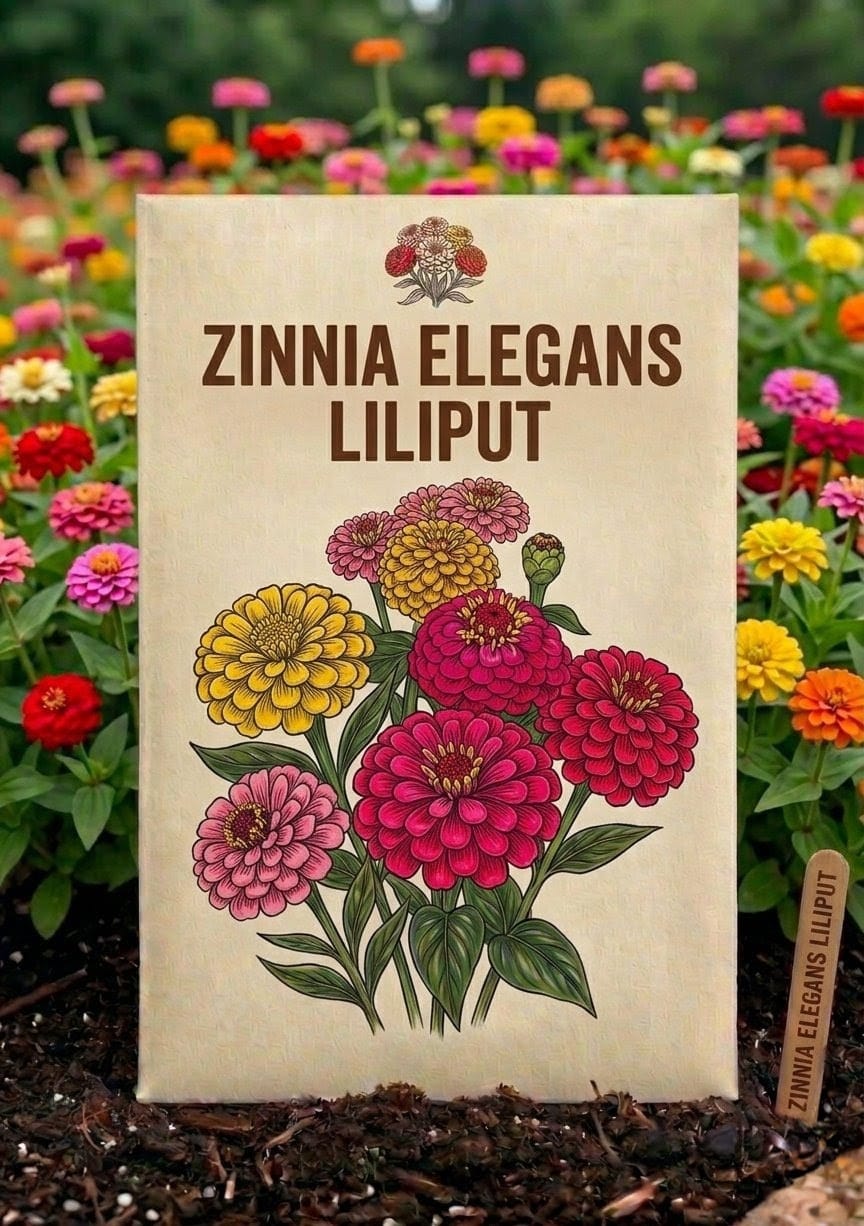 Zinnia Elegans Liliput