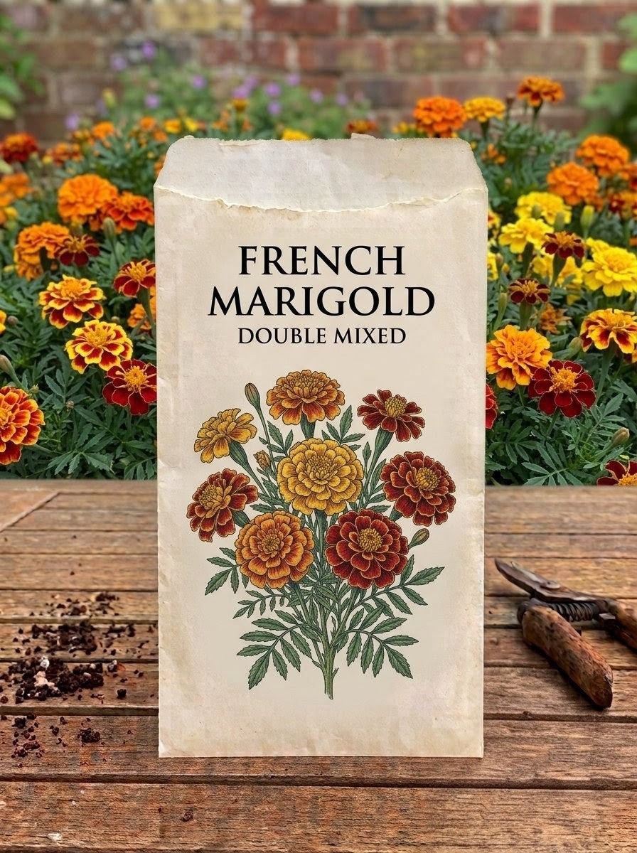 French Marigold Double Mixed Seeds