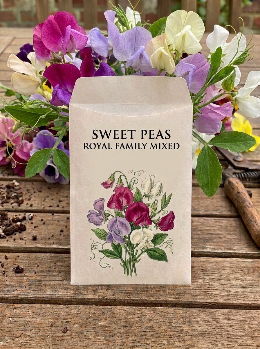 Sweet Peas Royal Family Mixed Seeds