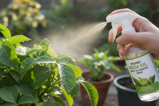 neem oil spray live picture